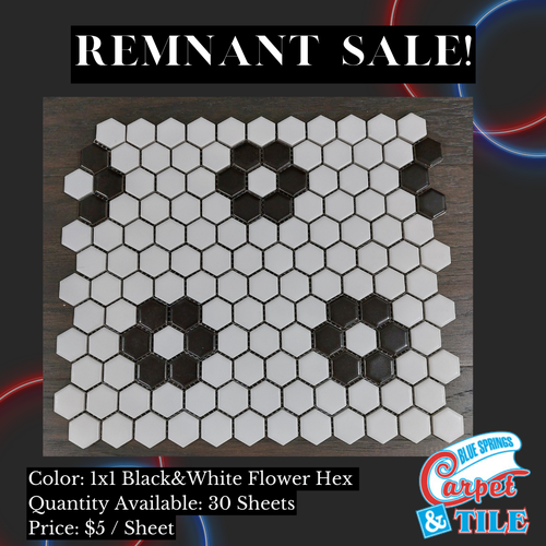 Remnant Overstock Sale Tile