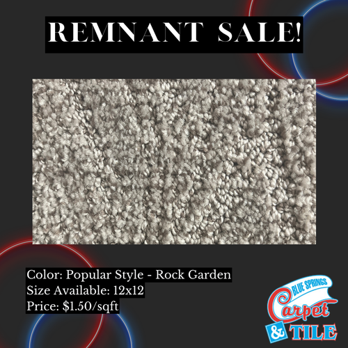 Remnant Overstock Sale Carpet