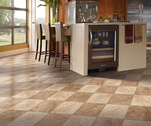 Tile flooring installation in Blue Springs MO from Blue Springs Carpet