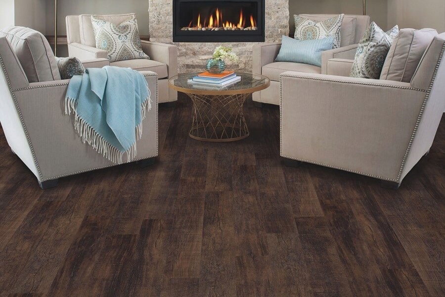 Wood look luxury vinyl plank flooring in Lee's Summit MO from Blue Springs Carpet & Tile