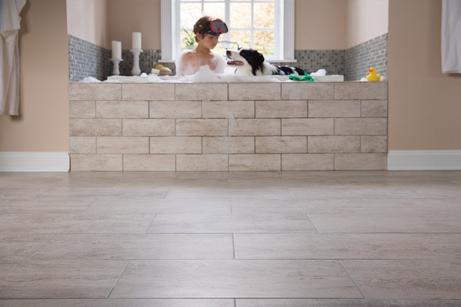 Custom tile bathrooms in Independence MO from Blue Springs Carpet & Tile